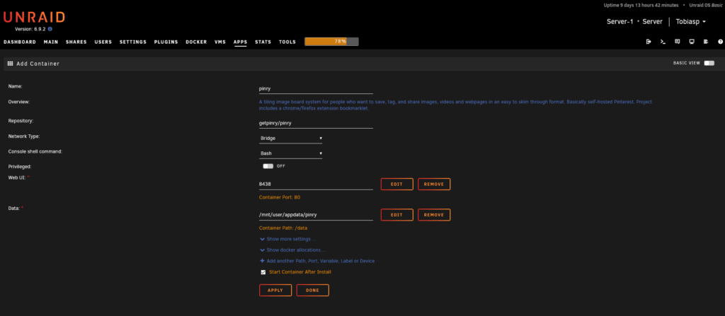 unraid plugins to get